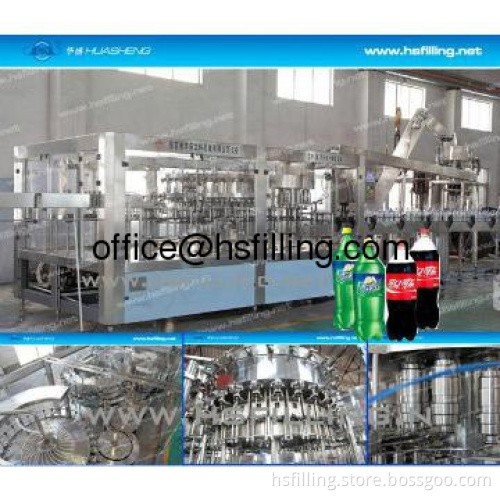 Automatic 3 in 1 Soft Drink Plant (Rinser, Filler, Capper Monblock)
